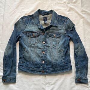 Gap Denim Blue Jacket Size Small